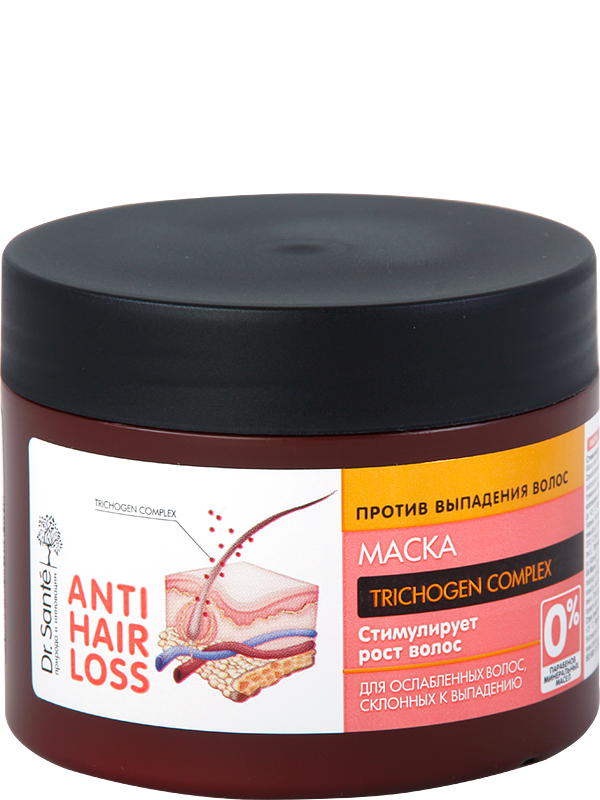 

Крем-маска для волос 300 мл Dr.Sante Anti Hair Loss
