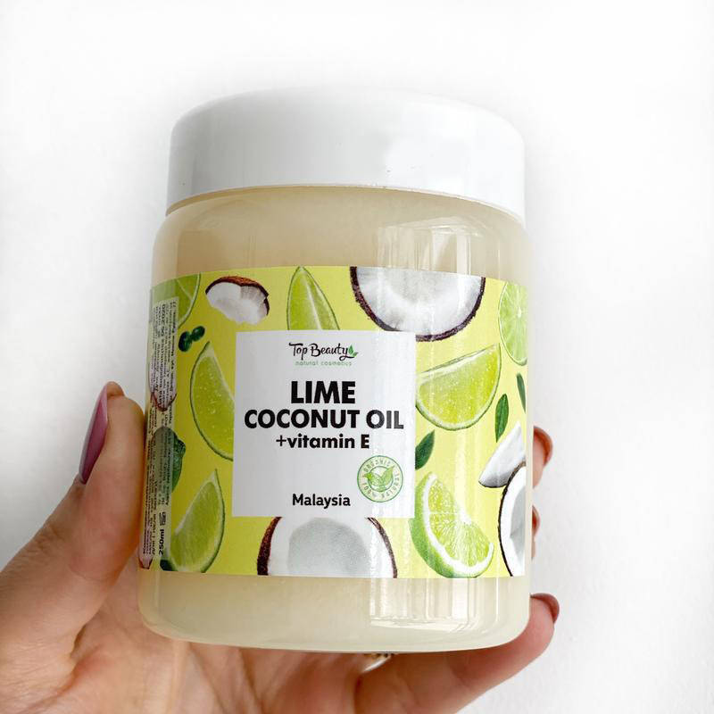 

Ароматизированное масло для лица, тела и волос Top Beauty банка 250 мл Lime-Coconut
