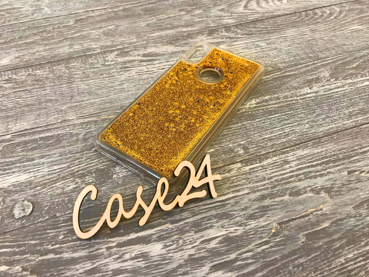 

Перетекающий TPU чехол Star для Xiaomi Redmi Note 5 (6 цветов) золотистый