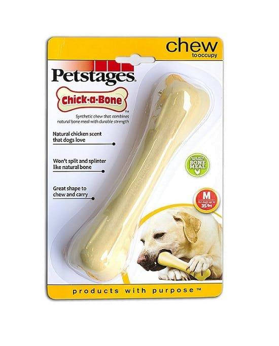 

Игрушка для собак - Косточка с ароматом курицы Petstages Chick-A-Bone M (17см)