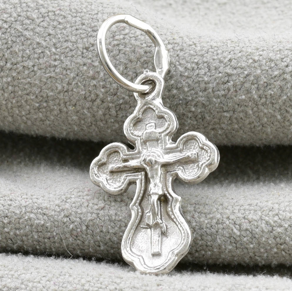 

Серебряный крестик детский размер 24х11 мм вес 0.87 г