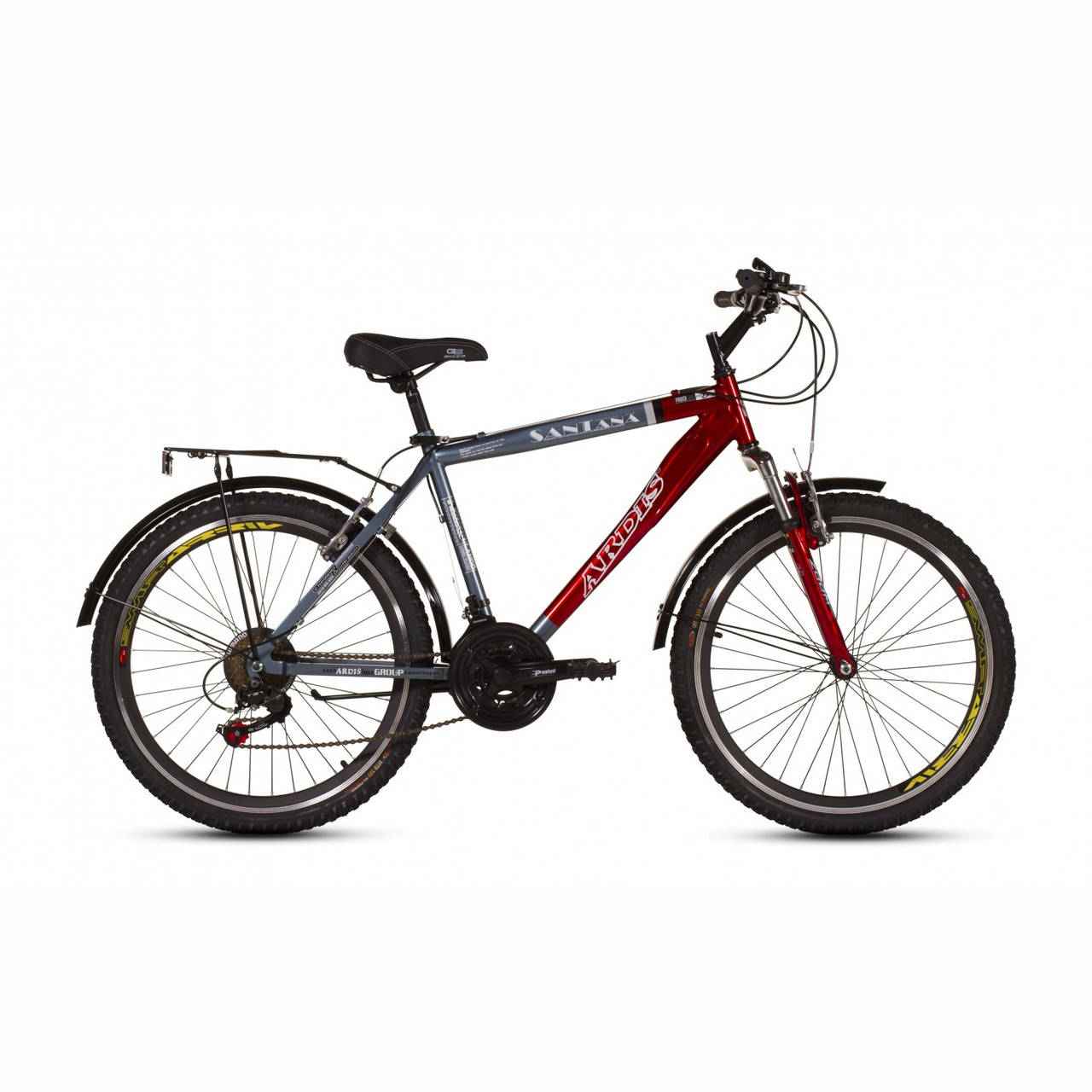 

Велосипед ARDIS SANTANA 24" CTB ST Серо-красный, Серый