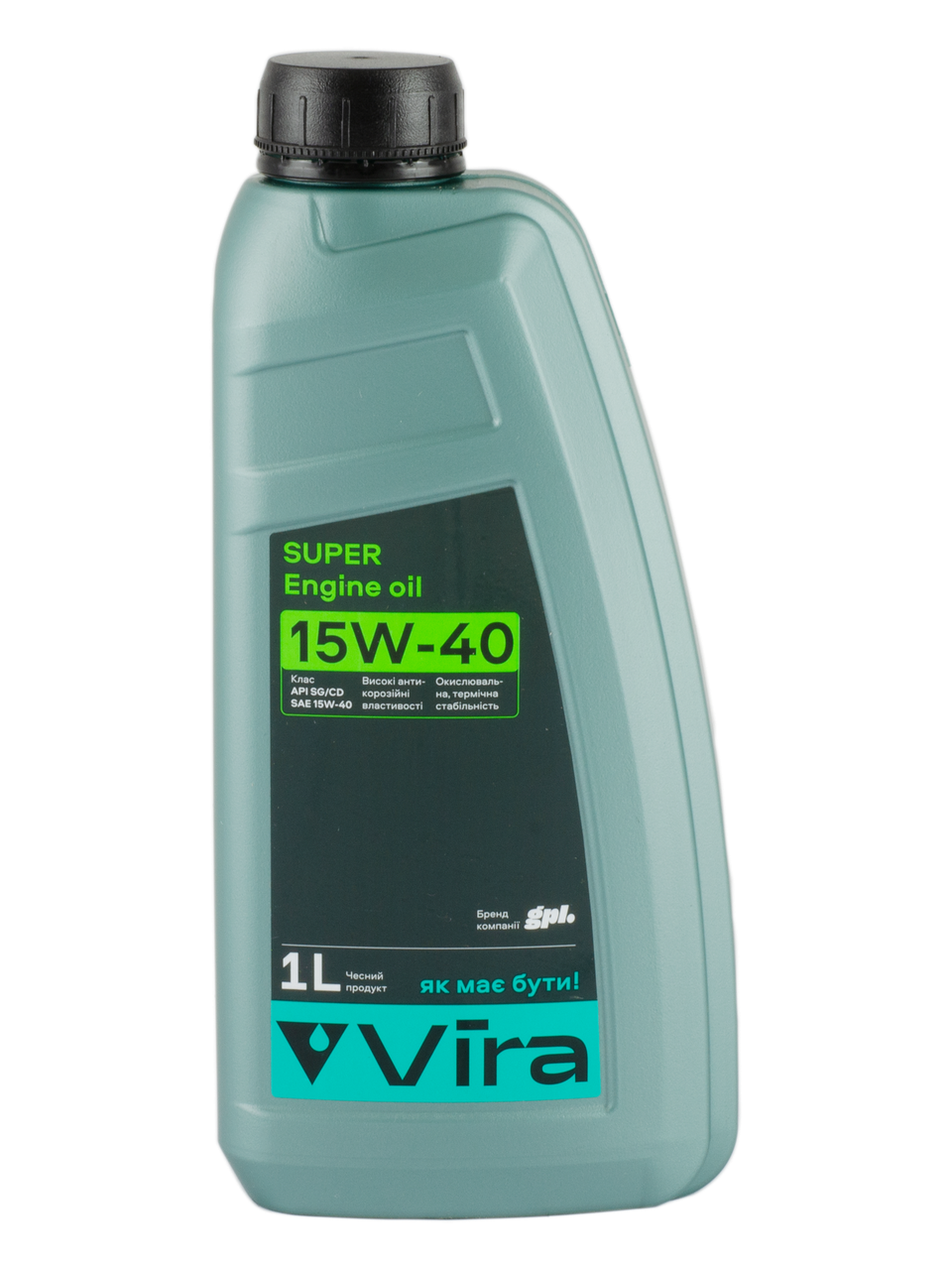

Масло моторное Vira SUPER SG/CD 15W-40 1 л (новая этикетка) (VI0312)