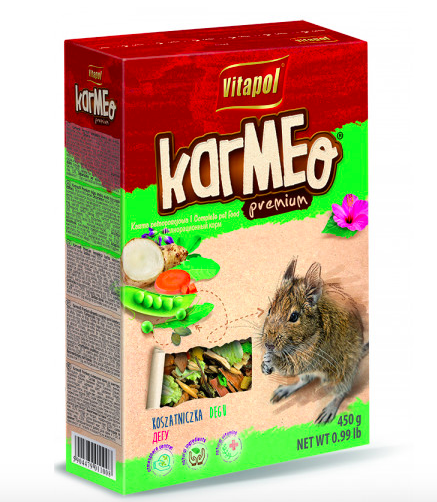 

Vitapol Karmeo премиум - корм для дегу 0,45кг