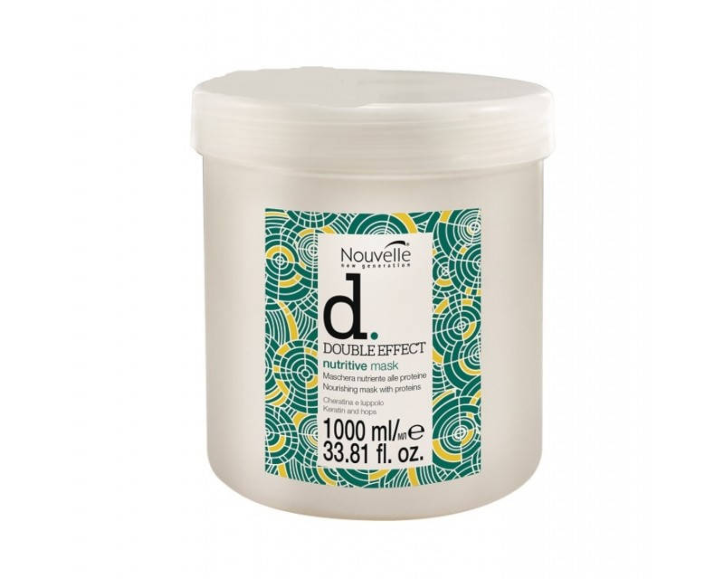 

Оживляющая маска для волос с кератином Nouvelle Nutritive Mask 1000 мл.