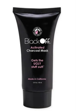 

Черная маска-пленка для лица Black Off Activated Charcoal Mask - пилинг лица BF