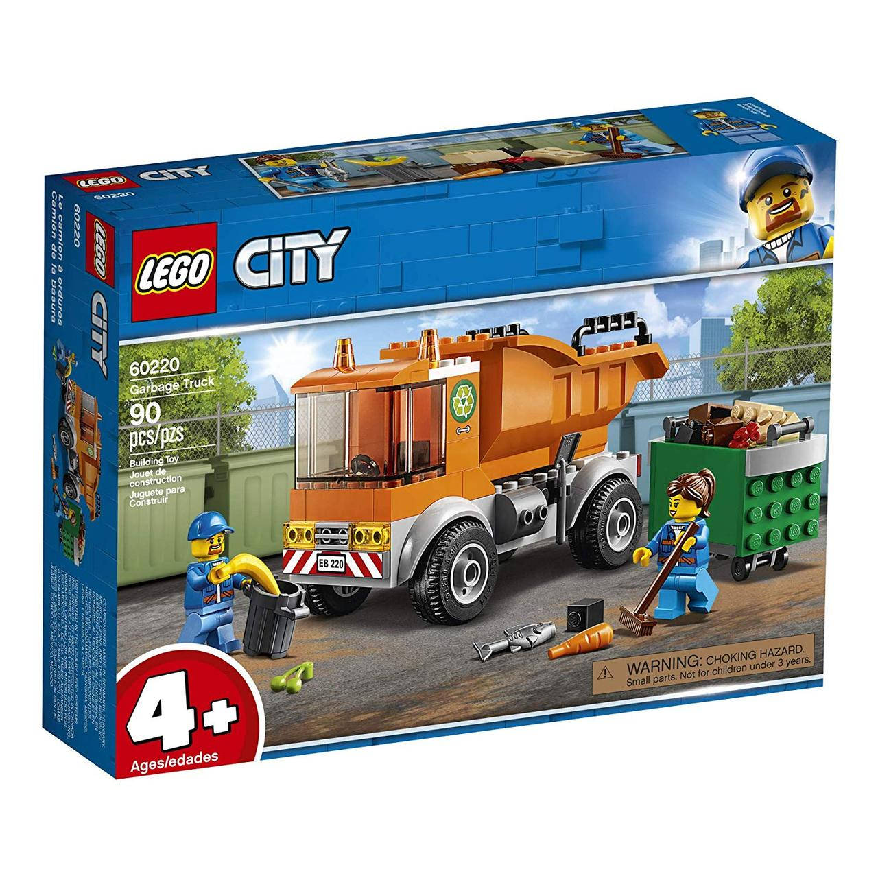

Lego City Garbage Truck Конструктор Лего сити Мусоровоз 60220