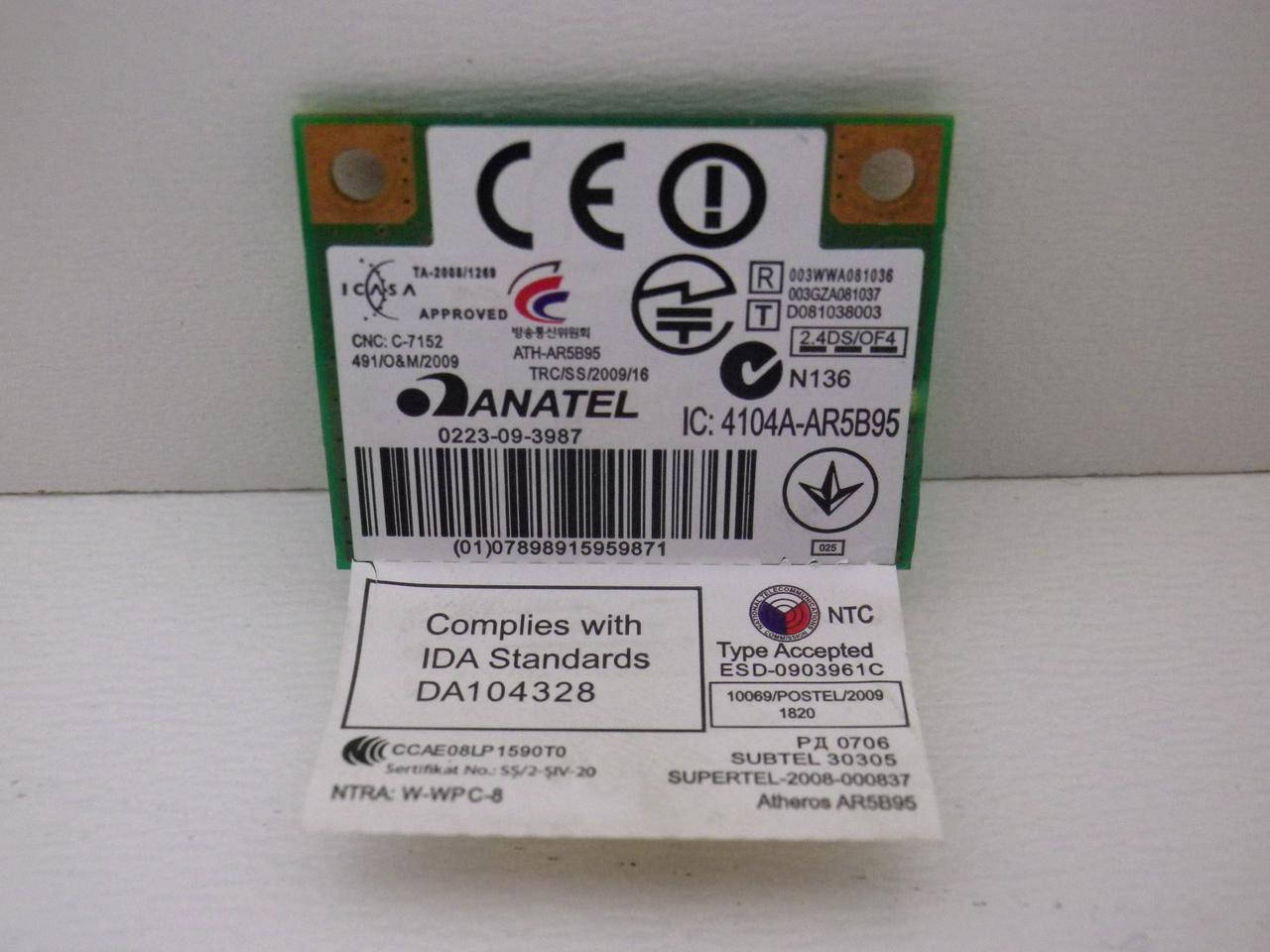 

Wi-Fi модуль Lenovo G555