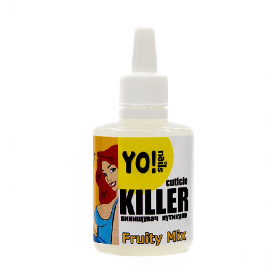 

Yo!Nails Cuticle Killer Fruity Mix щелочной размягчитель для кутикулы, 30 мл