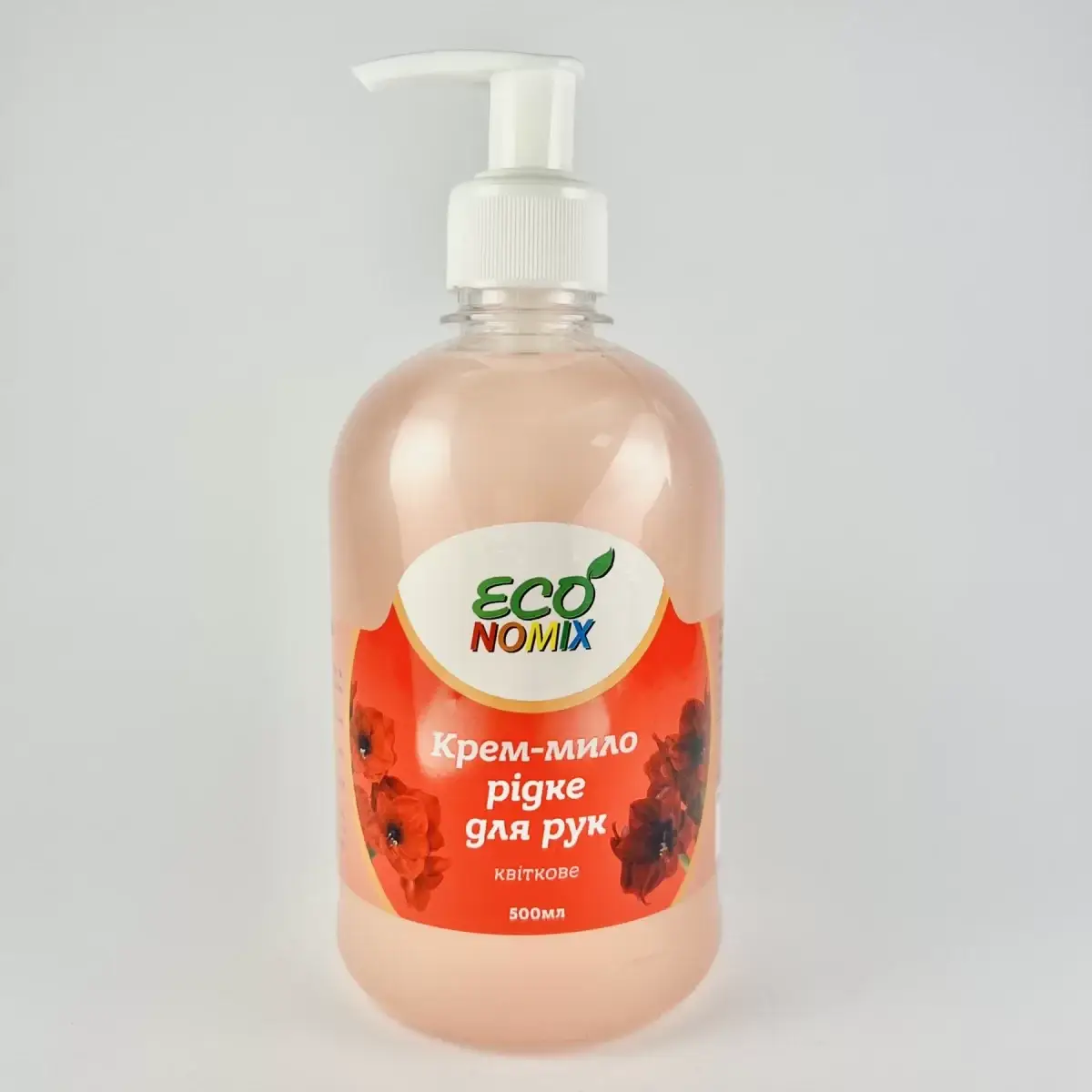 

Крем - мыло жидкое ТМ RONI economix цветочный дозатор 500мл (12шт/ящ)