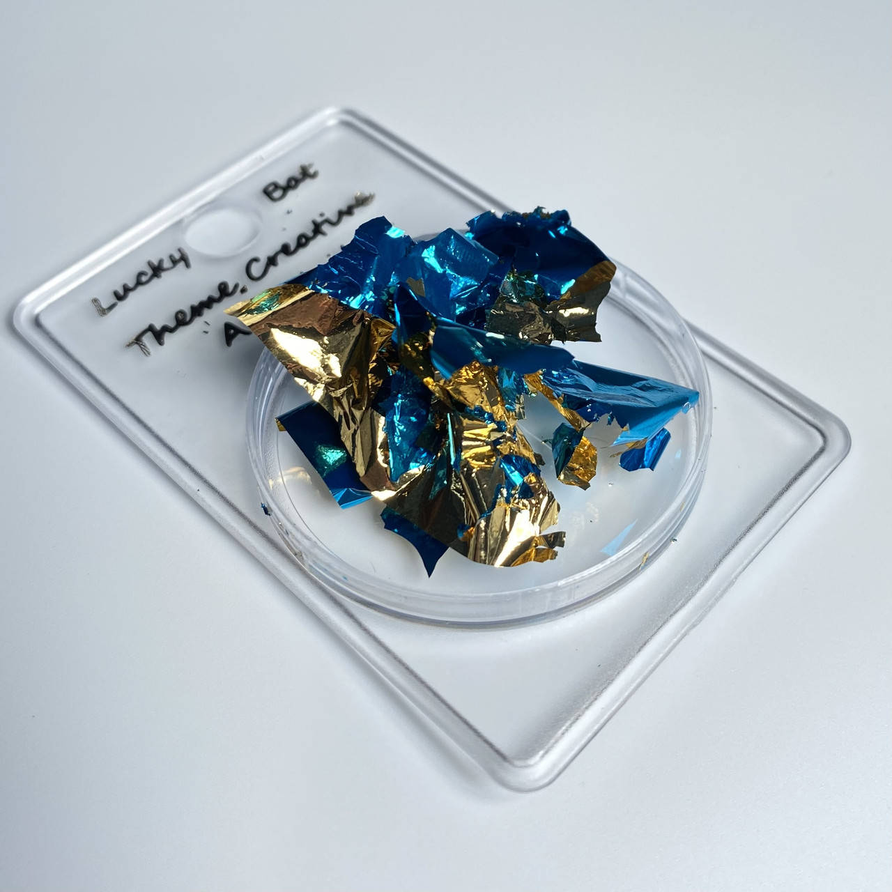 

Сусальное золото для дизайна ногтей (бирюза)