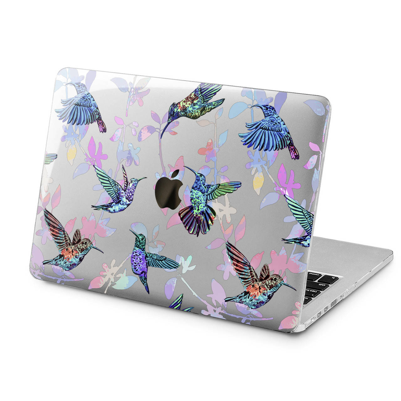 

Чехол пластиковый для Apple MacBook (Разноцветные колибри) модели Air Pro Retina 11 12 13 15 16 2018/19/20 эпл макбук эйр про ретина case hard cover