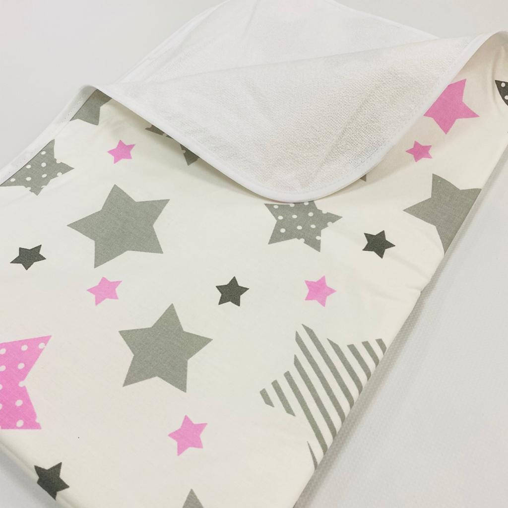 

Непромокаемая детская пеленка, размер 100х80 см №44, Разные цвета