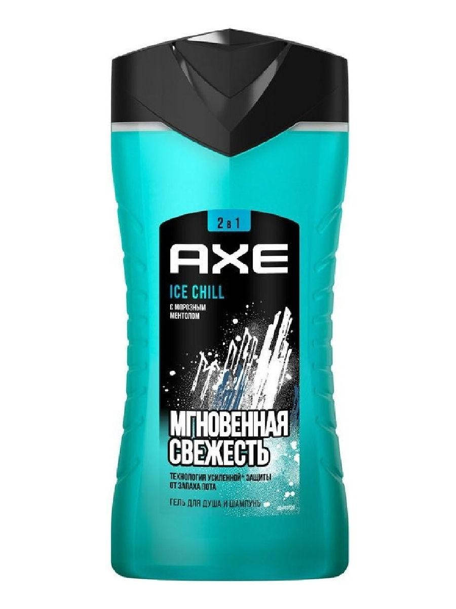 

AXE Мужской гель для душа и шампунь ICE CHILL (250 мл)