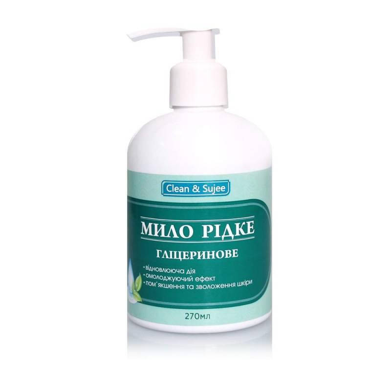 

Мыло жидкое CLEAN SUJEE глицериновое 270 мл