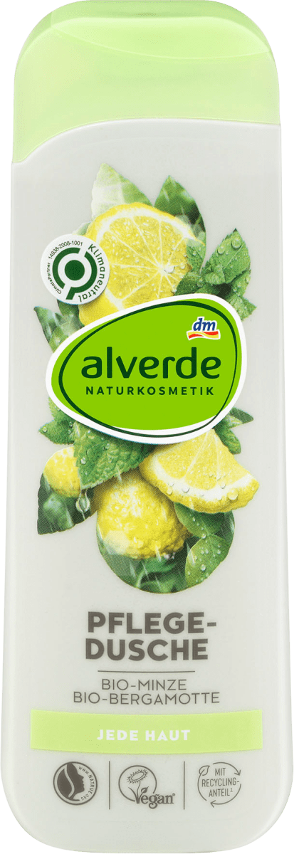 

Гель для душа alverde NATURKOSMETIK Bio-Minze Bergamotte, 250 ml