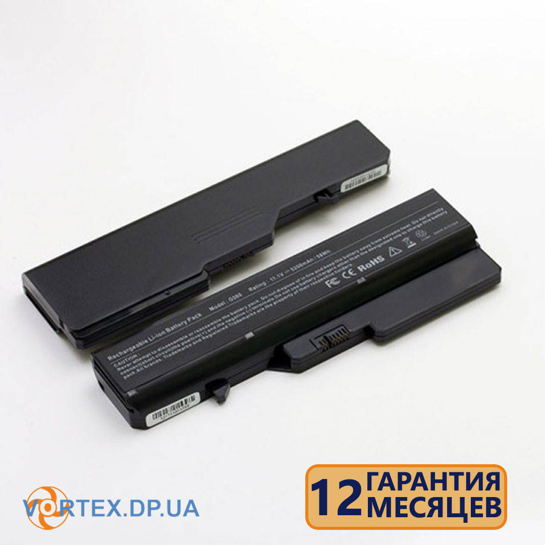 

Батарея для ноутбука Lenovo B570, G460, G465, G470, G575, V370, V570, Z370 (L09C6Y02) 11.1V 5200mAh