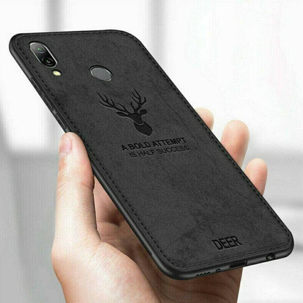 

Силиконовый чехол DEER для Huawei P Smart (2019) цвет Черный
