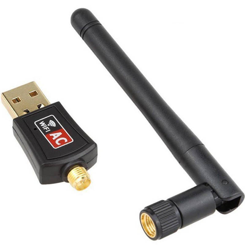 

Двухдиапазонный Wi-Fi адаптер U&P AC600A 2.4/5GHz Black (WAZ-RTL8811A-BK)