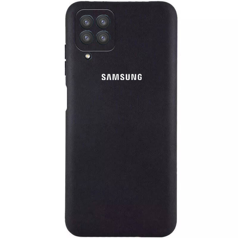 

Чехол Silicone case Camera Protective для Samsung Galaxy M32 (India) Black (25) черный