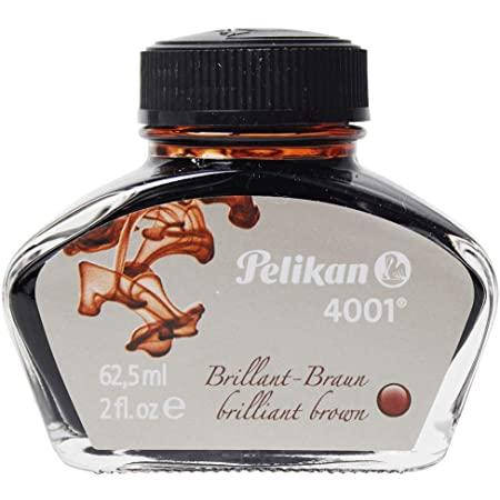 

Чернила Pelikan 4001 Brilliant Brown в стеклянном флаконе 62.5 мл, цвет коричневый, 329185