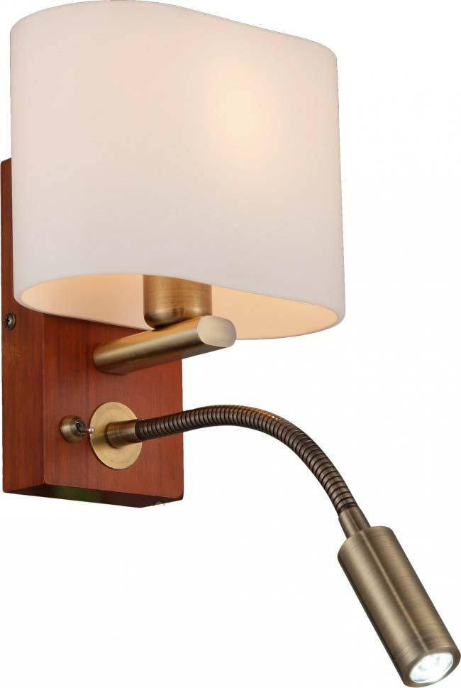 

Бра Altalusse INL-3095W-02 Antique brass & Walnut