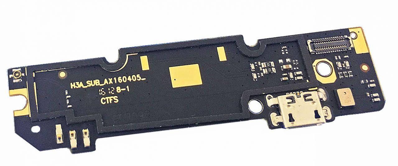 

Нижняя плата Xiaomi Redmi Note 3 Pro (30 pin) с разъемом зарядки и микрофоном
