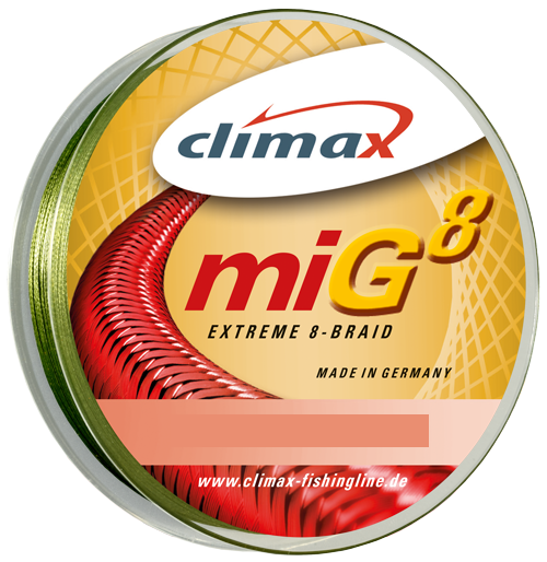 

Шнур Climax Mig Extreme 8 Braid Olive-Moss Green 135м 0,08мм