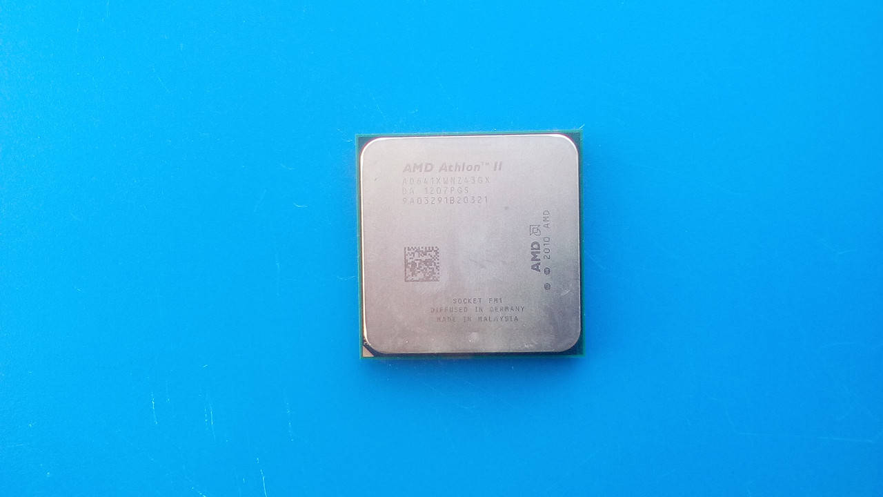 

Процессор AMD Athlon II X4 641,(2800 mhz) s.FM1 socket