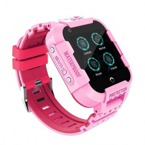

Детские Умные Смарт Часы Baby Smart Watch Df39Z Original С Видеозвонком 4G Розовые