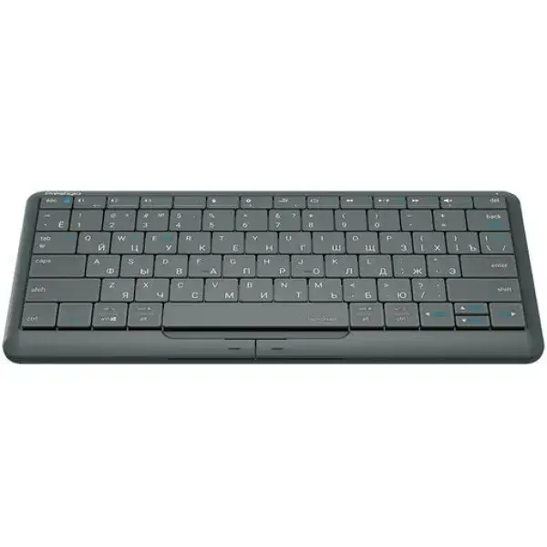 

Клавиатура Prestigio Click&Touch 2 Gray (PSKEY2SGRU) Bluetooth беспроводная