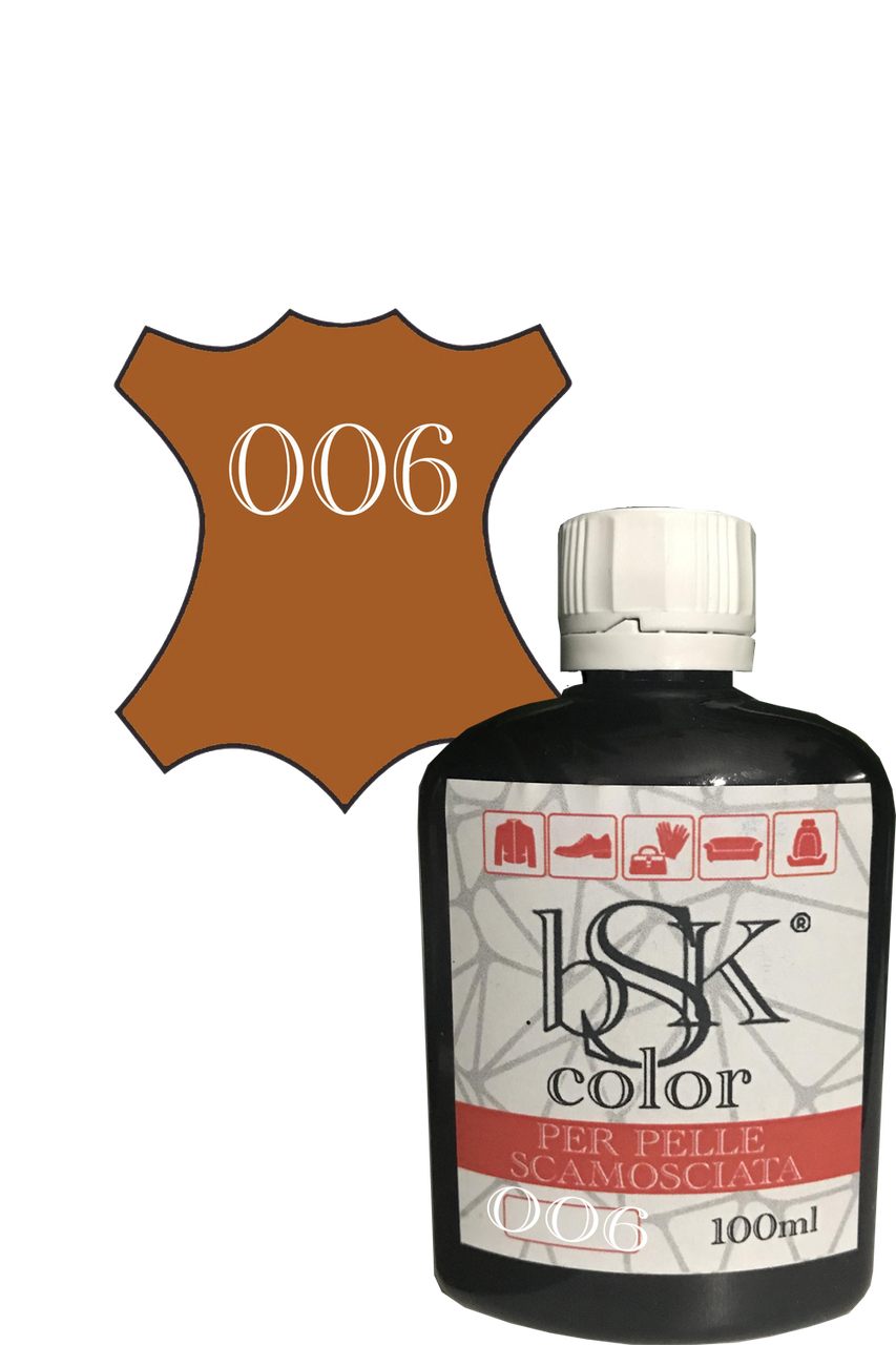 

Краска для кожи цвет рыжий bsk-color 100 мл