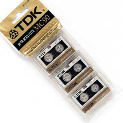 

Аудиокассета TDK D-MC90 для диктофона (1 штука , упаковка по 3шт)