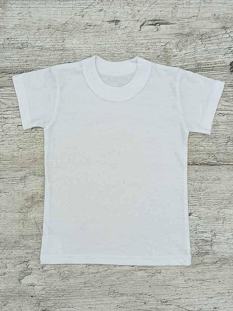 

Детская белая футболка 00338, Белый