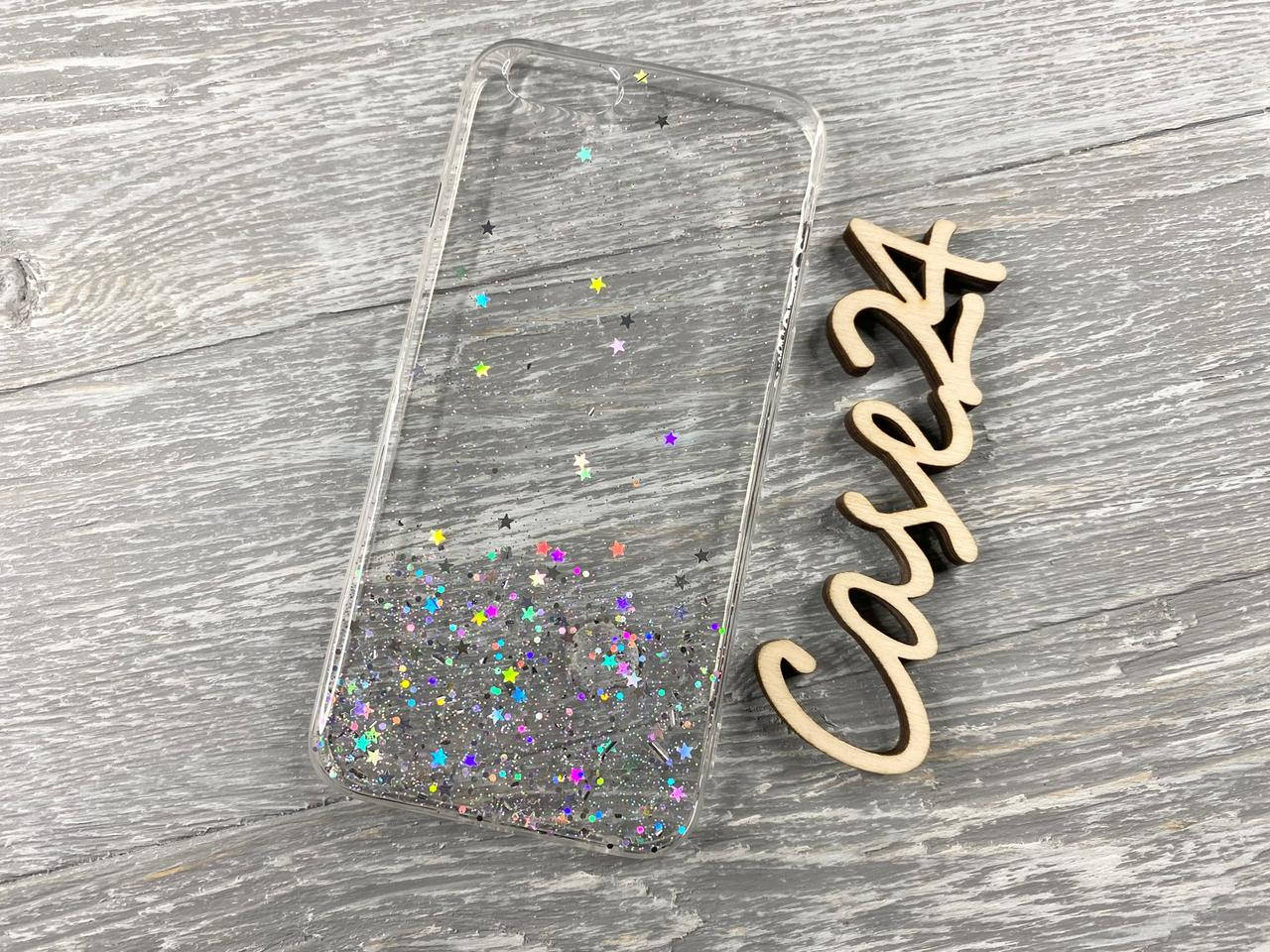 

Чехол на iPhone 6 / 6S прозрачный Star Glitter