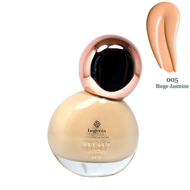 

Матирующая тональная основа Bogenia Velvet BG602 - №5 (Beige Jusmine)