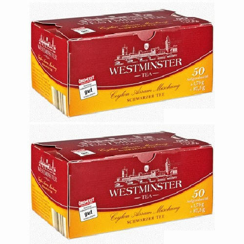 

Чай черный Вестминстер Westminster Tea Германия, 50 пак.