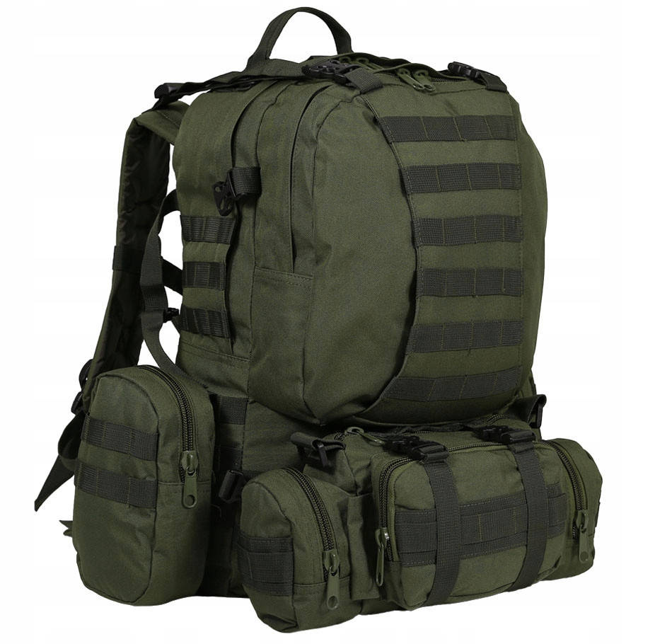 

Тактический рюкзак MIL-TEC DEFENSE PACK ASSEMBLY OLIVE (14045001), Зелёный