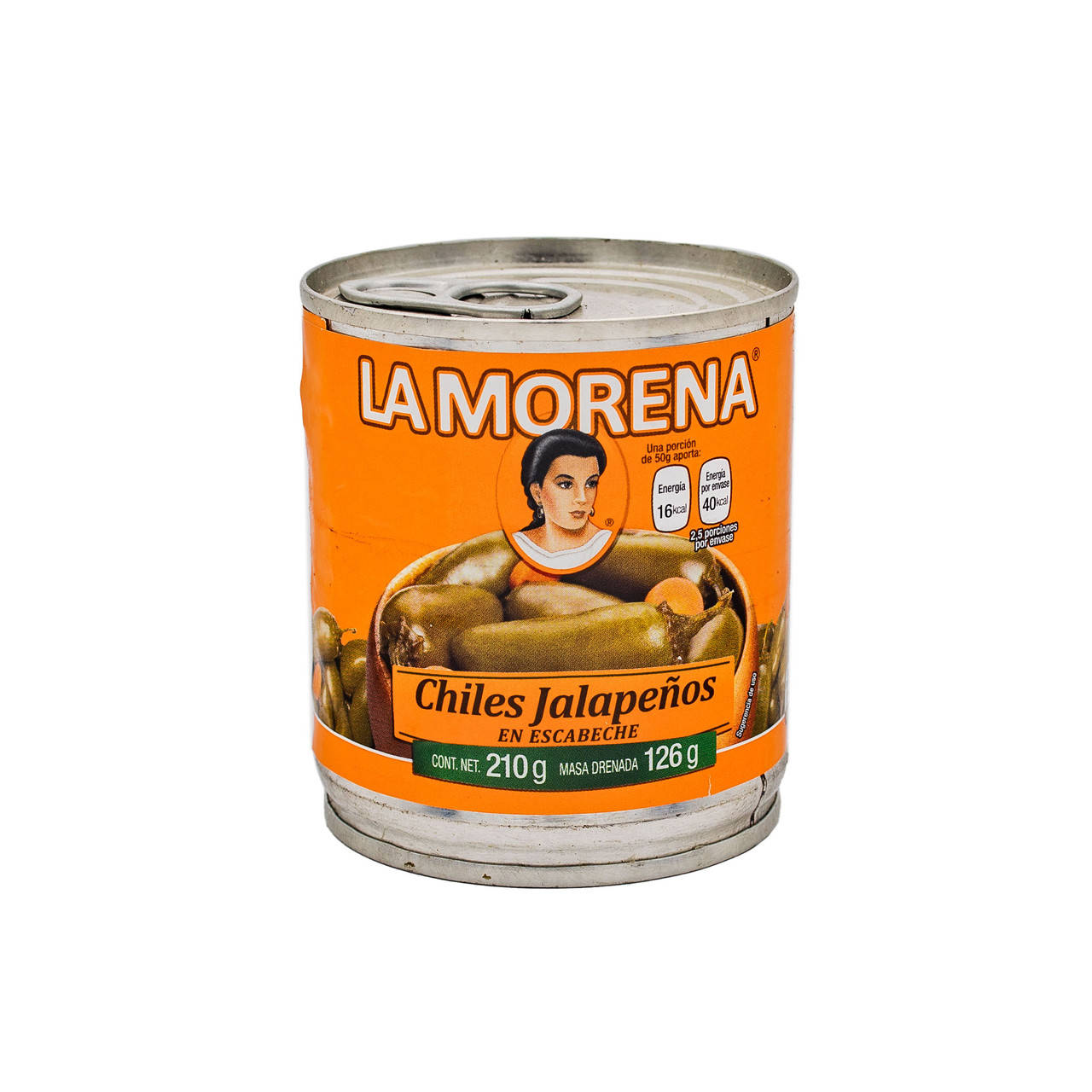 

Перец Халапеньйо маринованый La Morena 210 г