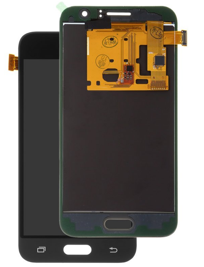 

Дисплей Samsung J120H Galaxy J1 2016/J120F тачскрин модуль черный TFT