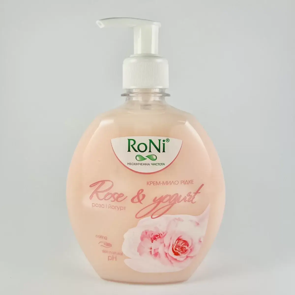 

Крем – мыло жидкое Rose&Yogurt с глицерином ТМ RONI дозатор 450мл (10уп/ящ)