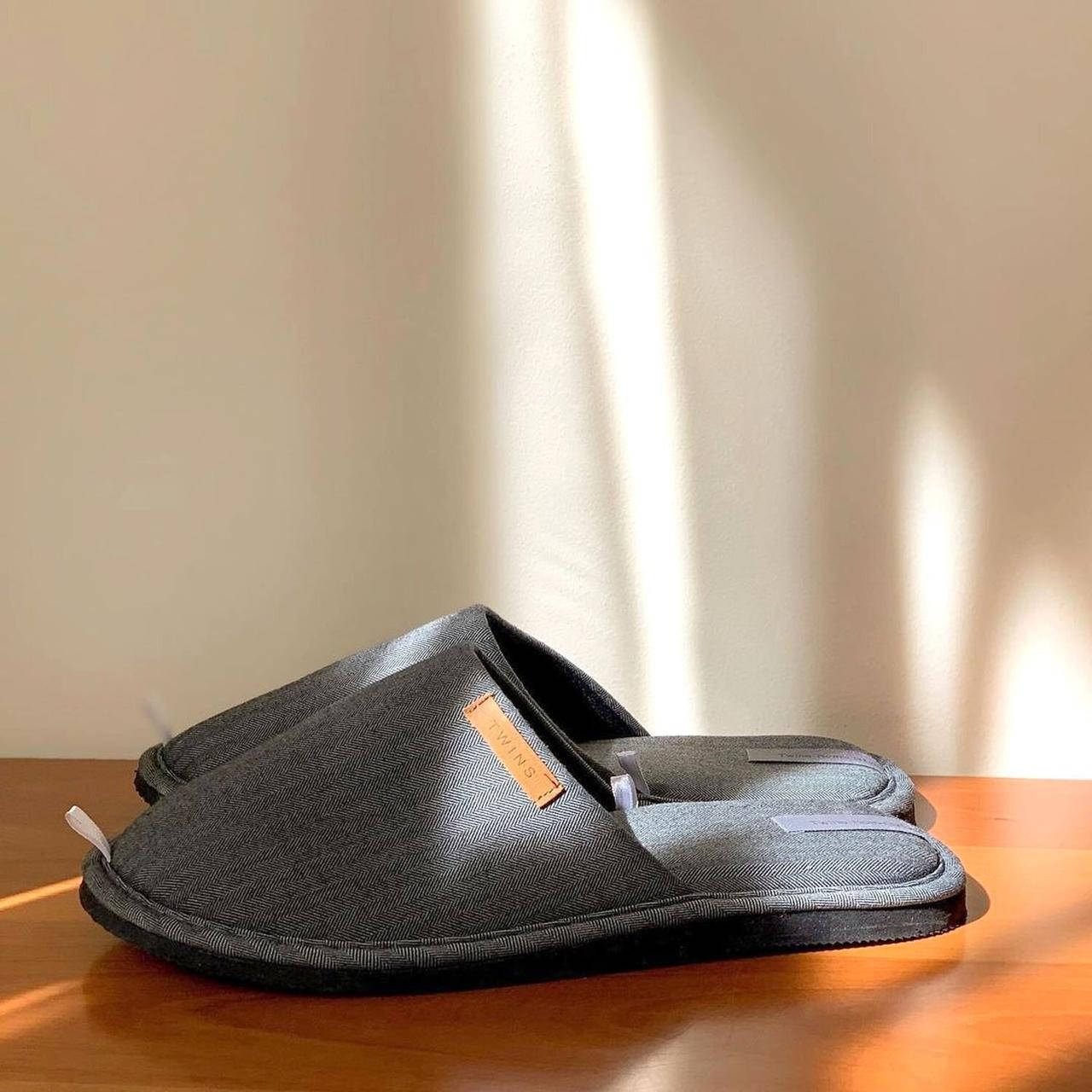 

Домашние мужские тапочки HS-OZ elegant, Серый, 40/41, 27