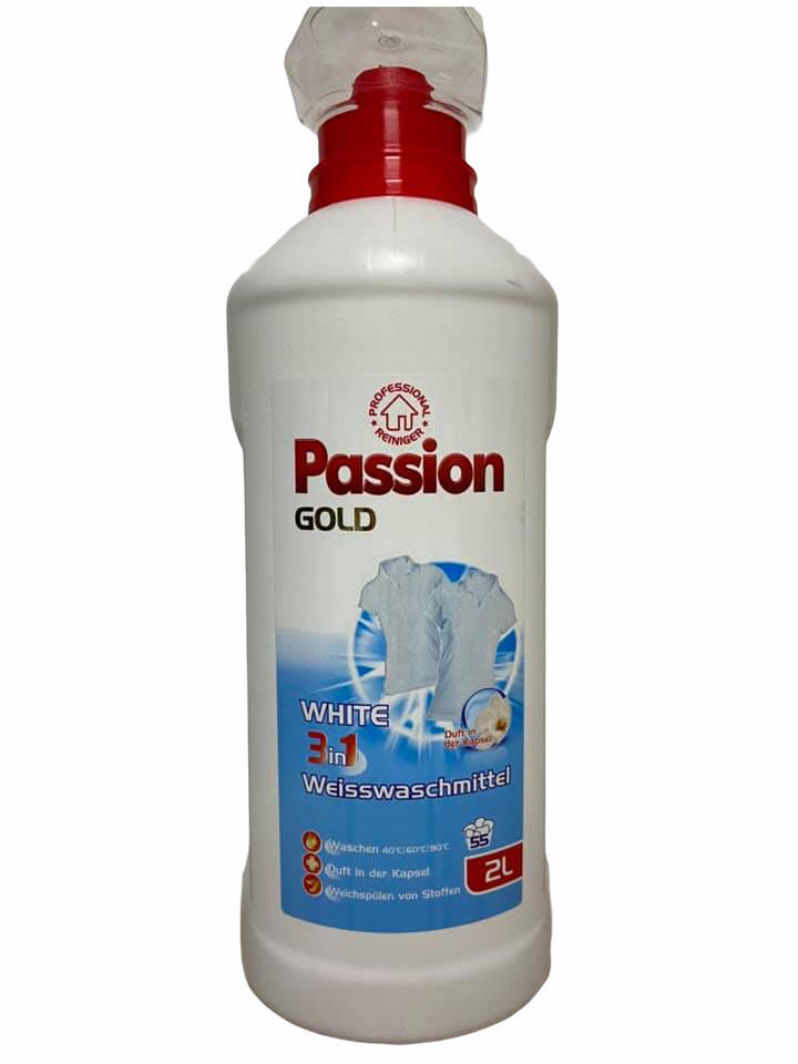 

Гель для прання Passion Gold White 3 в 1 2 л (55 циклів прання) 4260145998167