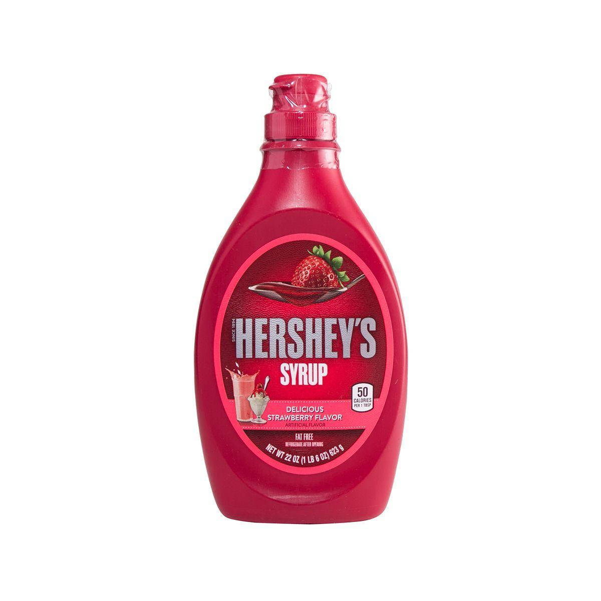 

Клубничный сироп Hersheys Strawberry Syrup Strawberry 623g