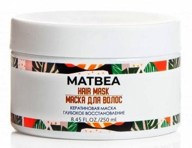 

Маска кератиновая глубокое восстановление, 250 мл MATBEA