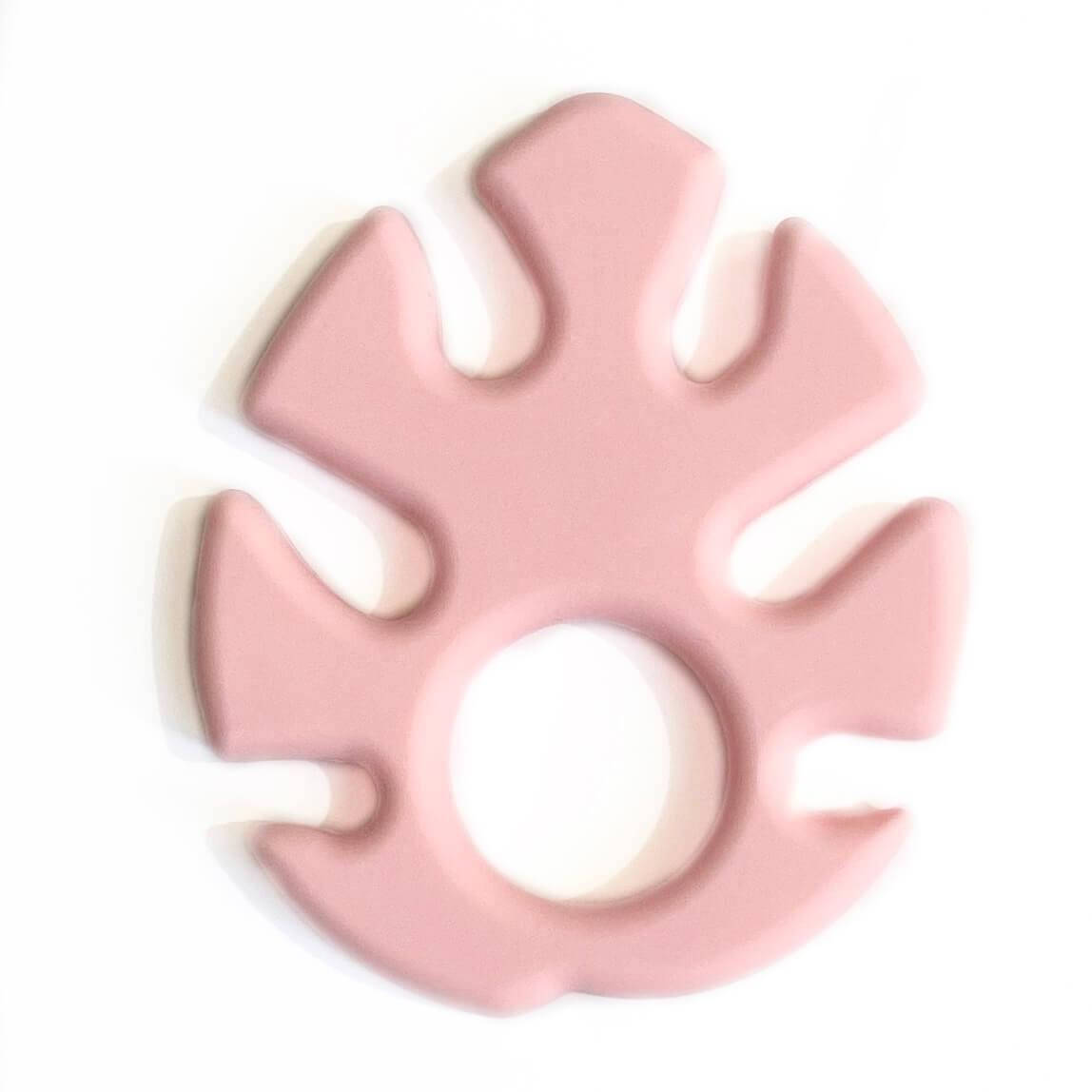 

Монстера ГРЫЗУНОК (роза кварц), силиконовый прорезыватель для зубов