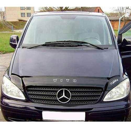 

Дефлектор капота мухобойка Мерседес Бенц Вито Mercedes-Benz Vito (W639) 03-14 ВТ