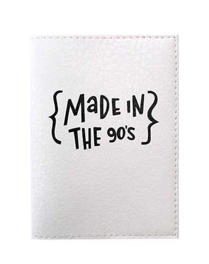 

Обкладинка на паспор Made in the 90