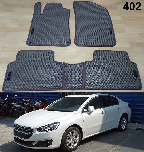 

Коврики ЕВА в салон Peugeot 508 '10-17, Черный