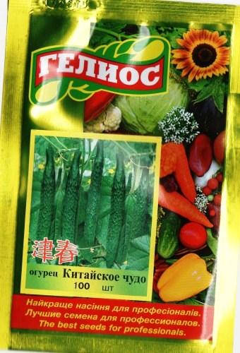 

Семена огурцов пчелоопыляемых Китайское чудо 100 шт.